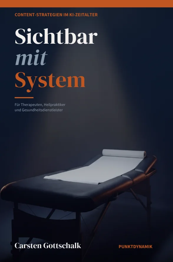 Buchcover Sichtbar mit System – Vorderseite